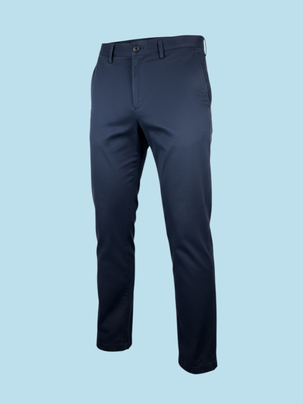 Lands’ End Traditional Fit Plain Navy Color Chino Pants 34 x 28